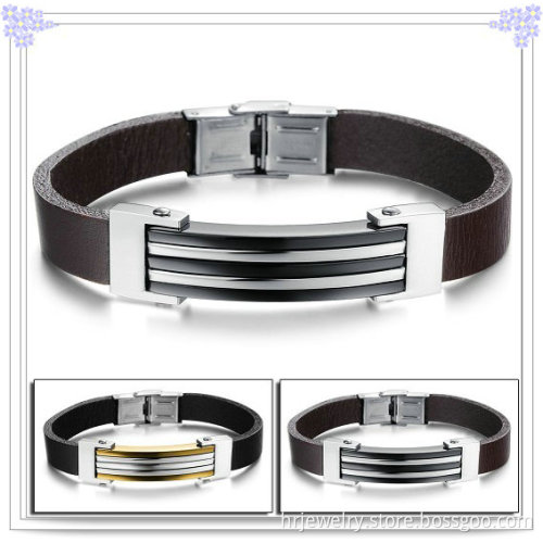 Fashion Jewellery Women Fashion Leather Bracelet (HR6094)